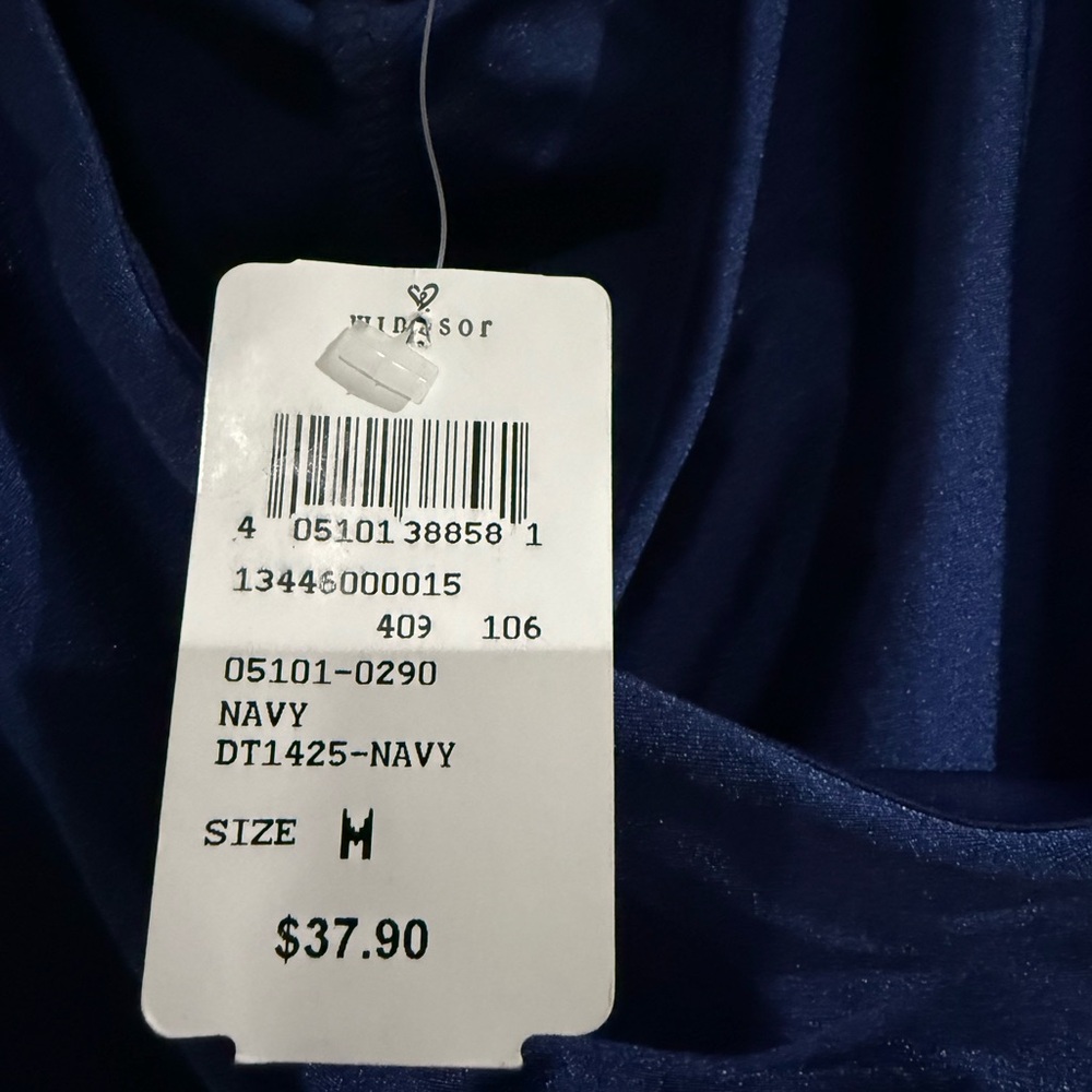 Windsor Blue Mini Dress - Picture 2 of 4